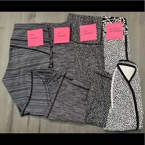 Lululemon Leggings (lot of four pairs) sz 8